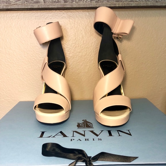 Lanvin Platform Sandals - Picture 2 of 7